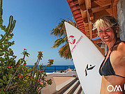 akterrass vår surfcamp "Casa Alberto" i Morro Jable akterrass vår surfcamp "Casa Alberto" i Morro Jable