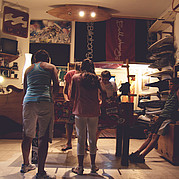 Kickerturnier i vår surfbutik i Morro Jable